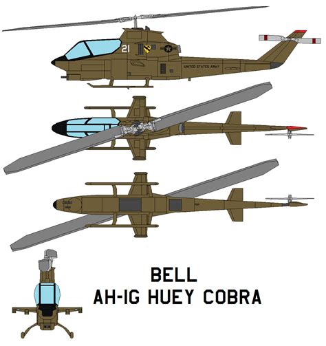 Bell Ah 1g Huey Cobra By Bagera3005 On Deviantart