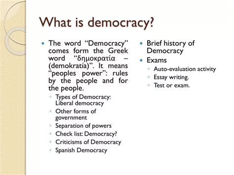 Ppt What Is Democracy Powerpoint Presentation Free Download Id2862433