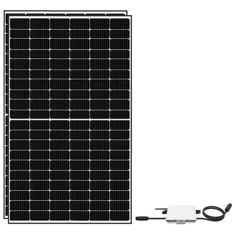 Solar PV 750 Balkonkraftwerk Komplettset Mit Sunpro 375W Solarmodul