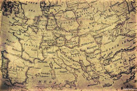 Los 7 mejores mapas de Europa para imprimir - Etapa Infantil