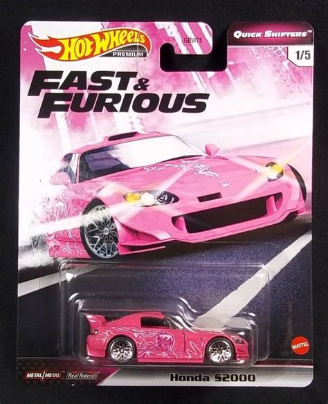 Hot Wheels Premium Quick Shifters Fast And Furious Sukis Pink Honda