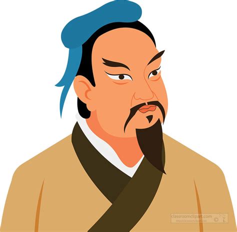 Ancient Chinese Warrior Clipart