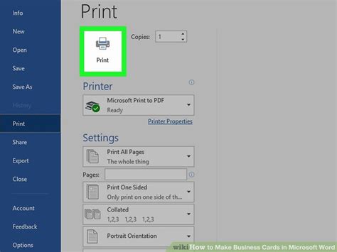 Business card maker by namecheap offers free templates, easy custom designs, and quality printing with 24/7 support. How to Make Business Cards in Microsoft Word (with Pictures)