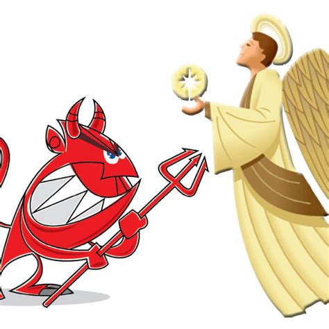 Angel Vs Devil Clipart 20 Free Cliparts Download Images On Clipground