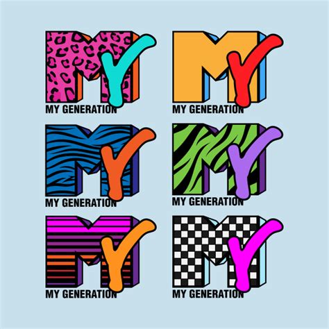 Mtv Generation Mtv Vintage T Shirt Teepublic