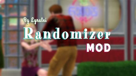 Two People Standing In Front Of A Building With The Words Randomizer
