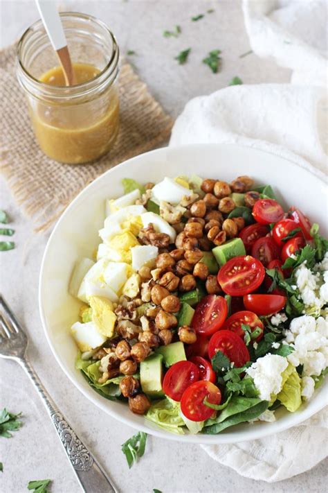 Vegetarian Cobb Salad | Recipe | Healthy egg recipes, Boiled egg salad