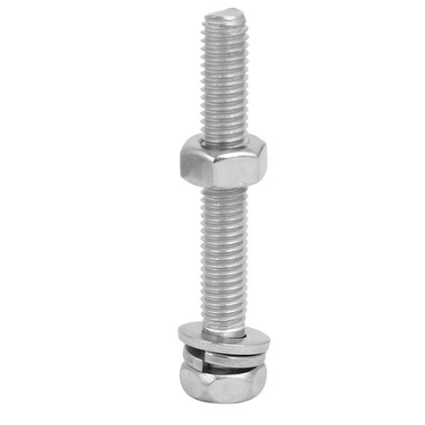 M X Mm Stainless Steel Phillips Hex Head Bolts Nuts W Washers