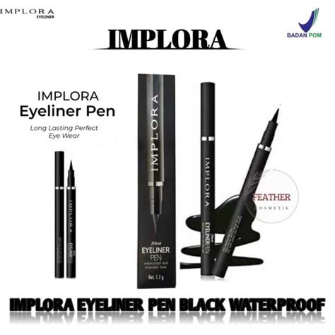 Implora Black Eyeliner Pen Waterproof And Dramatic Look Lazada