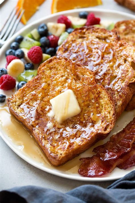 The Best French Toast Recipe Ive Tried Perfect Ratio Of Milk To Eggs And A Bit Of Cream Gives