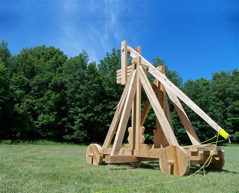 Catapult Engineering Stem Summer Program Medieval Outdoor Fun