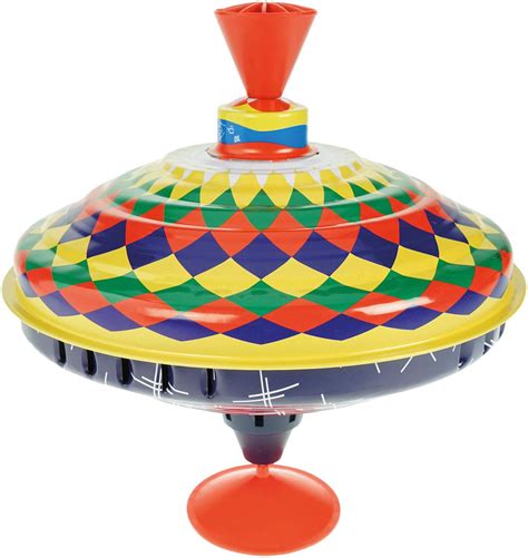 Bolz Classic Spinning Tin Top Toy Multicolored Walmart Canada