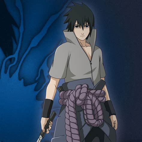 Sasuke uchiha is a man of character. 2932x2932 Sasuke Uchiha Naruto Anime Ipad Pro Retina ...