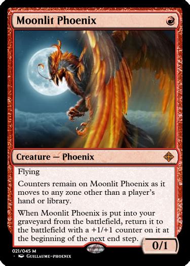Mtg card maker may use the trademarks and other intellectual property of wizards of the coast llc, which is permitted under wizards' fan site policy. Mythic Phoenix - Custom Card Creation - Magic Fundamentals ...