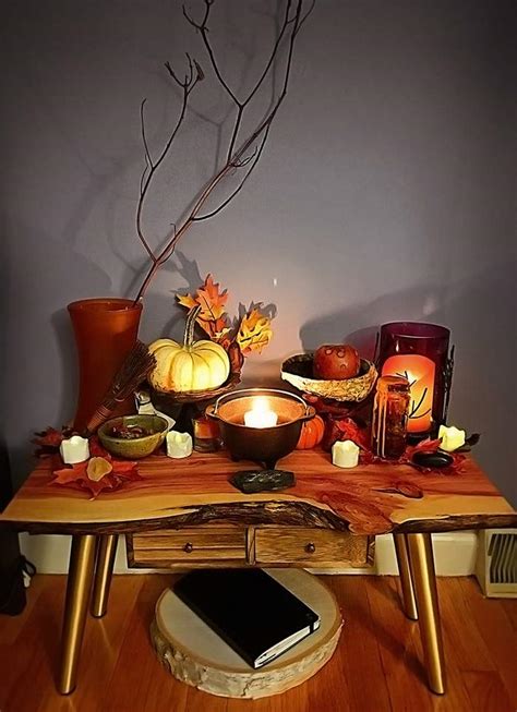 Samhain Altar Tour Inspireme Pagans And Witches Amino