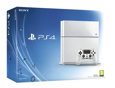 Glacier White Playstation 4 Standalone Release Set For October 17