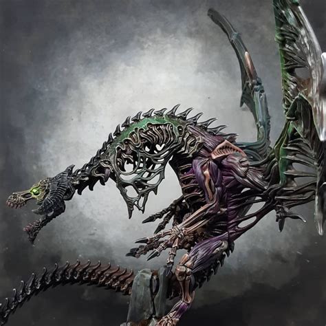 Awesome Zombie Dragon By Angelodichello Miniatureswarzone