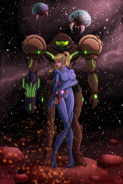 Samus Better Put That Suit Back On By Artofjared Deviantart Com Samus Metroid Samus Game Art