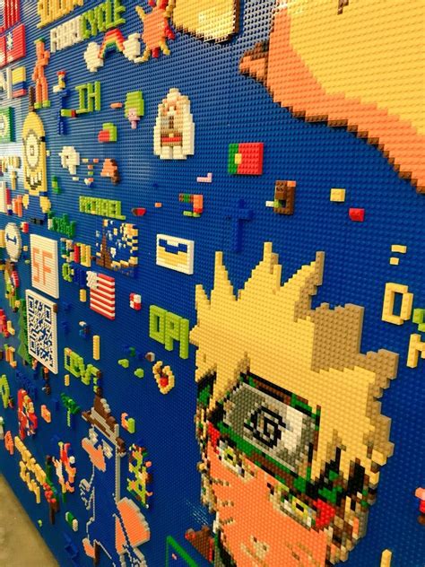 Interaktive Lego Wand Verwandelt Bauklötze In Eine Kreative Spielfläche