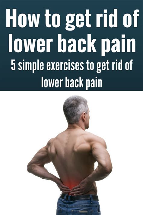Mens Corner 5 Exercises For Lower Back Pain Relief