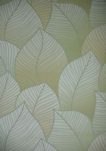 Free Download Olive Green Background With Large Leaf Pattern Textured