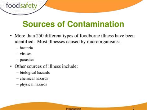 These contaminants affect the quality of the product or the process. PPT - Food Safety PowerPoint Presentation, free download - ID:459326