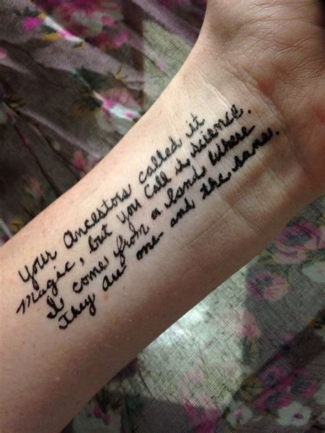 43 Wonderful Quote Wrist Tattoos