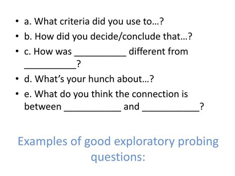Ppt Coaches Guide To Probing Questions Powerpoint Presentation Free