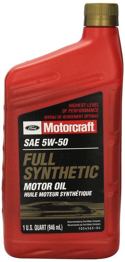 Buy Ford Genuine Xo 5w50 Qgt Sae 5w 50 Full Synthetic Motor Oil 1