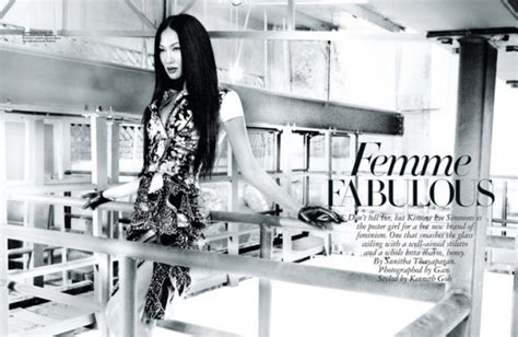 Kimora Lee Simmons For Harpers Bazaar Singapore January 2012 Thosebeauty