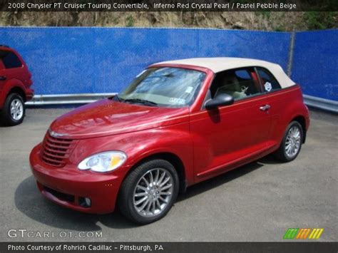 Inferno Red Crystal Pearl 2008 Chrysler Pt Cruiser Touring