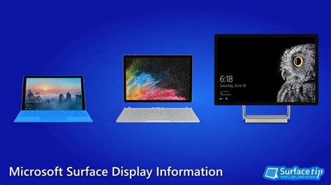 Microsoft Surface Screen Size And Resolution A Complete List