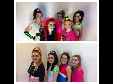 Level 2 Media Hair And Make Up Eighties Inspired Look Rotherhamcollege Eighties Make Up