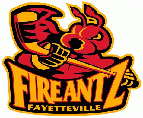 Fayetteville Fireantz Logo Primary Logo Southern Pro Hockey League