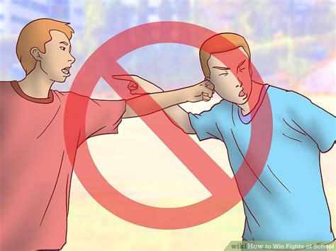 3 Ways To Win Fights At School Wikihow