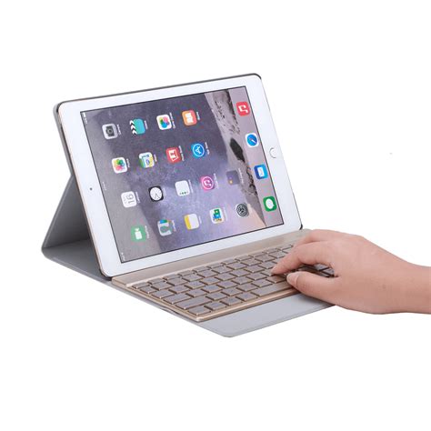 Versatile and highly portable, the apple smart keyboard doesn't add much bulk to your tablet, and is reasonably priced considering the quality. New 7 Color Led Bluetooth Keyboard Case iPad Pro 9.7