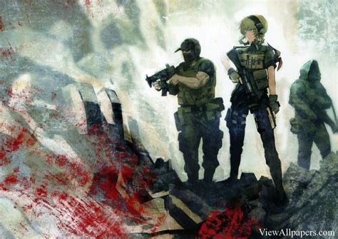Anime War Wallpapers Top Free Anime War Backgrounds Wallpaperaccess
