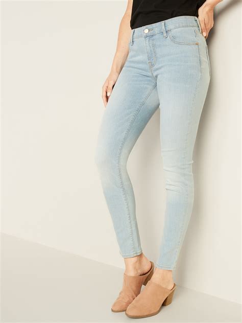 mid rise super skinny jeans for women old navy
