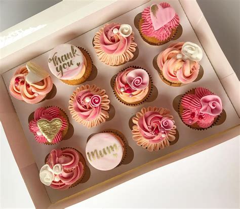 Make these cute homemade mother's day gifts using paint and white keepsake boxes. 27 Adorable Mother's Day Cupcake Decoration Ideas in 2020 ...