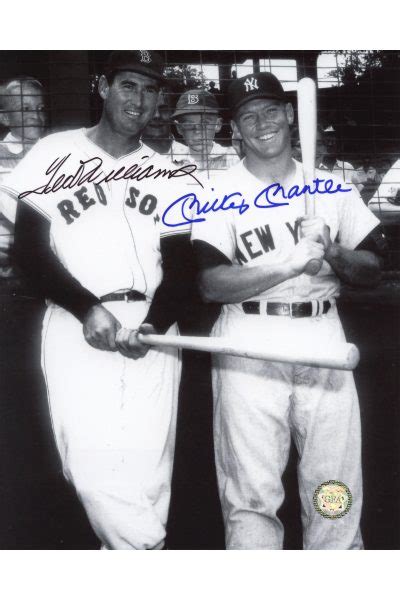 Mickey Mantle Signed 8x10 Photo Autographed Auto Gfa Authenticated