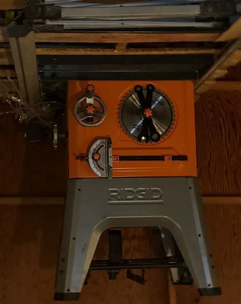Ridgid 13 Amp 10 In Professional Cast Iron Table Saw For Sale In