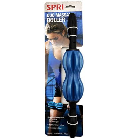 Spri Duo Fitness Blue Massage Roller