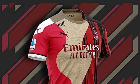 Ac milan is a very popular football club in italy. Photos: Mock-ups show what each of Milan's shirts for the ...