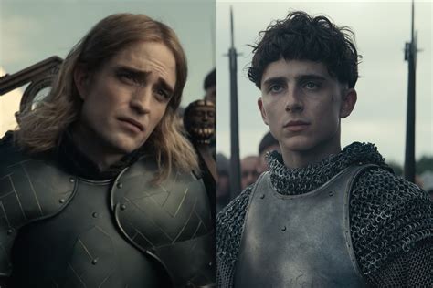 The King Trailer Timothee Chalamet Robert Pattinson Battle In Netflix