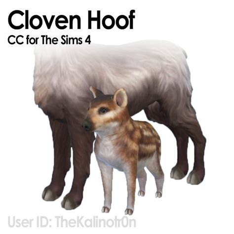 Cowtails And Cloven Hoof At Kalino Sims 4 Updates