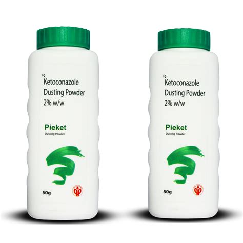 Buy Pieket Antibacterial Antifungal Dusting Powder 50g Pack Of 2