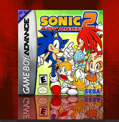 Viewing Full Size Sonic Advance 2 Box Cover