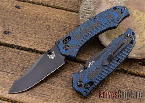 Benchmade Knives 950bk 1801 Rift Limited Edition Carbon Fiberblue