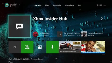 Xbox One Animierte Hintergründe jetzt für Xbox Insider verfügbar Xboxmedia