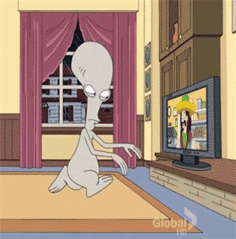 American Dad Roger Smith Gif American Dad Roger Smith Stepping On Tv Discover And Share Gifs